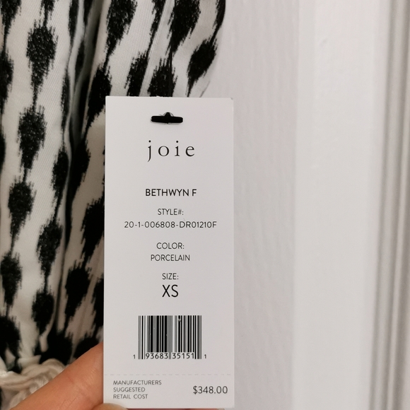 Joie Bethwyn Asymmetrical Hem Wrap Dress - Picture 3 of 6